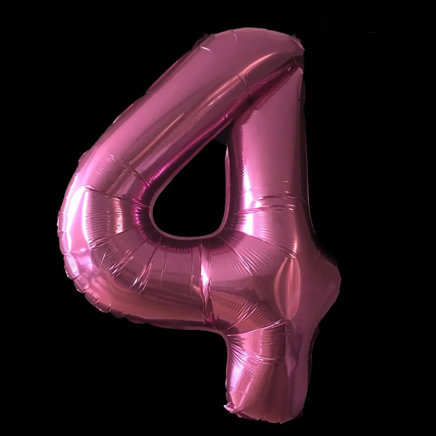 Roze folie ballonnen verjaardagsballonne.