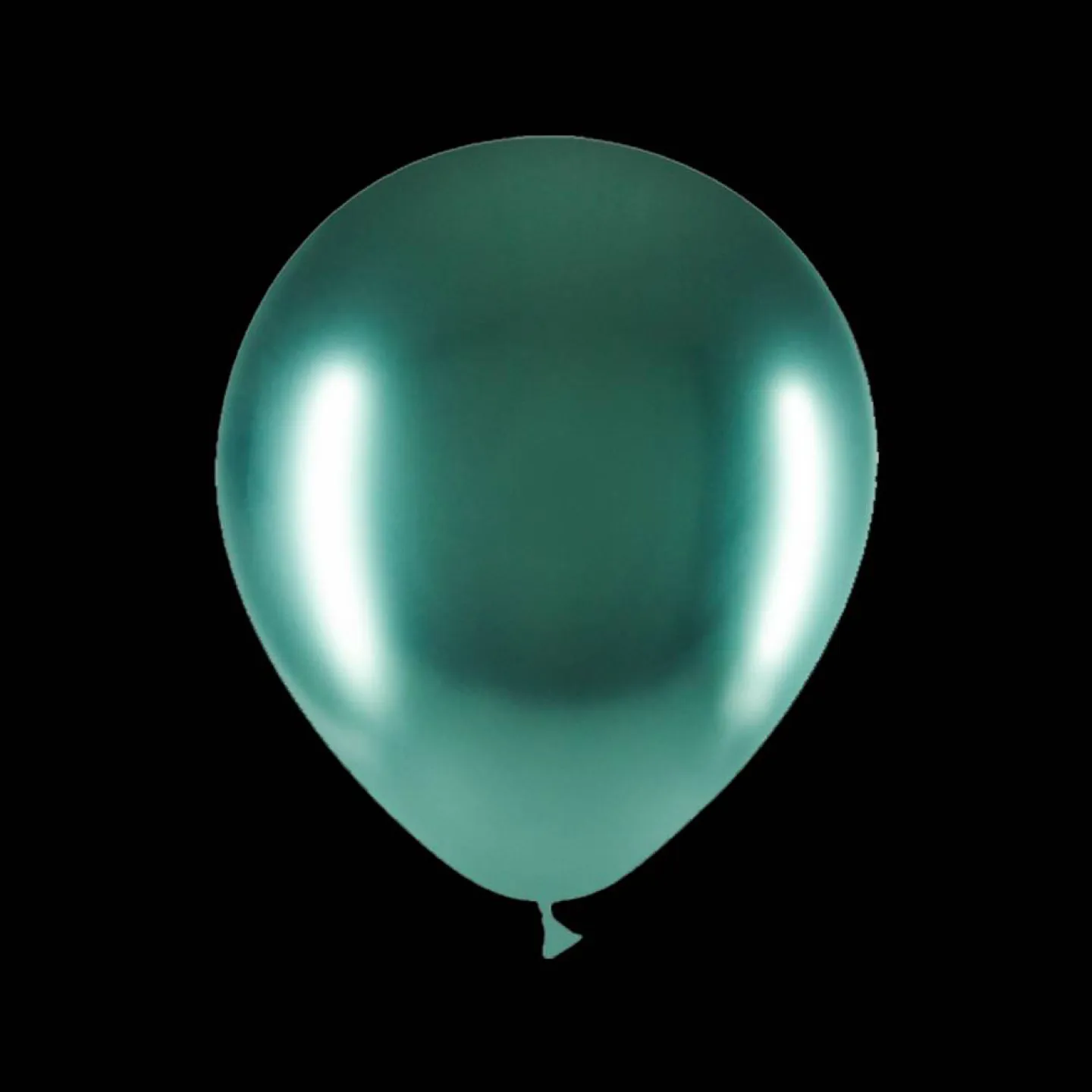 Deco ballonnen - 30cm - Chrome groen.