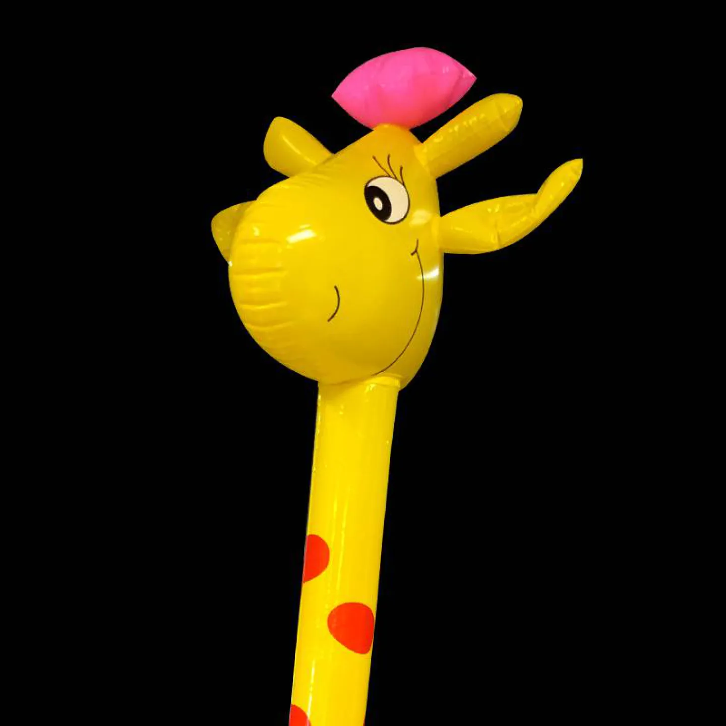 Giraffe stick opblaas.