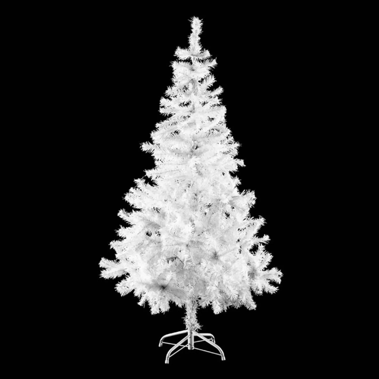 Goedkope witte kerstboom 150cm.