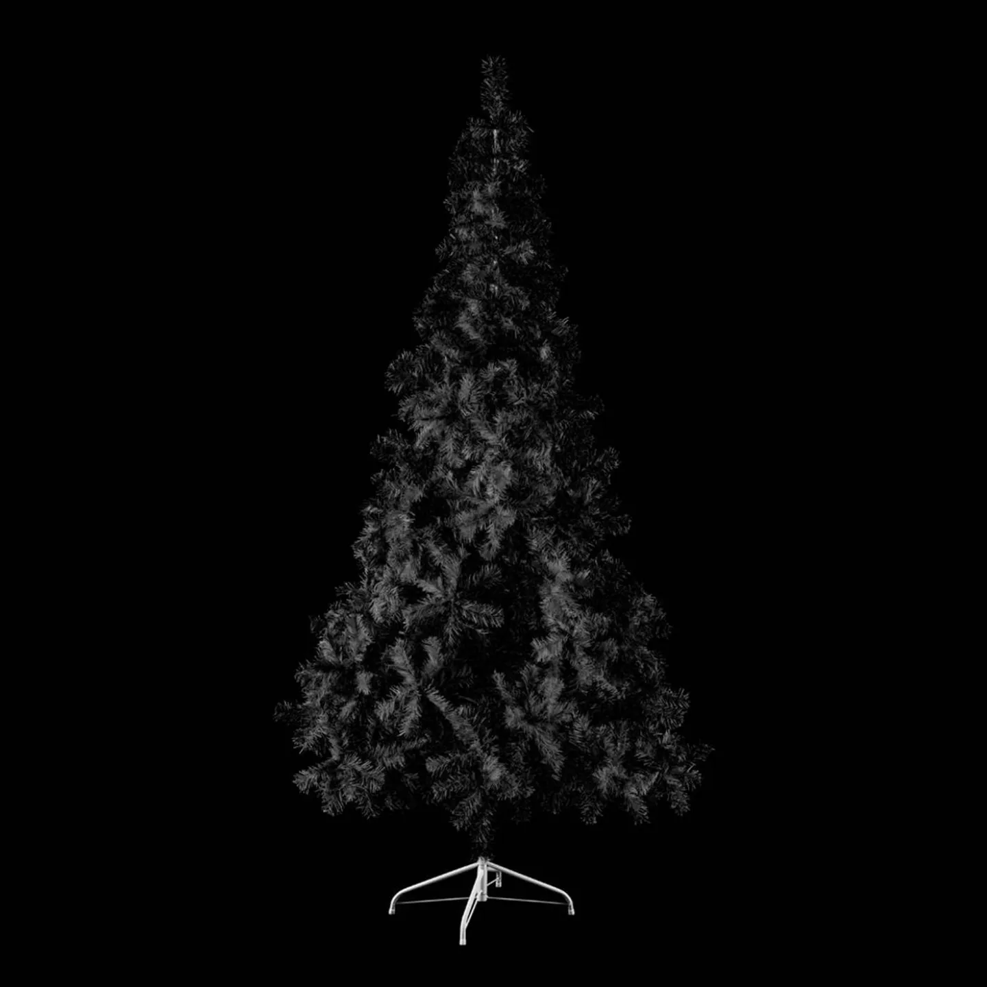 Zwarte kerstboom 210cm kopen.