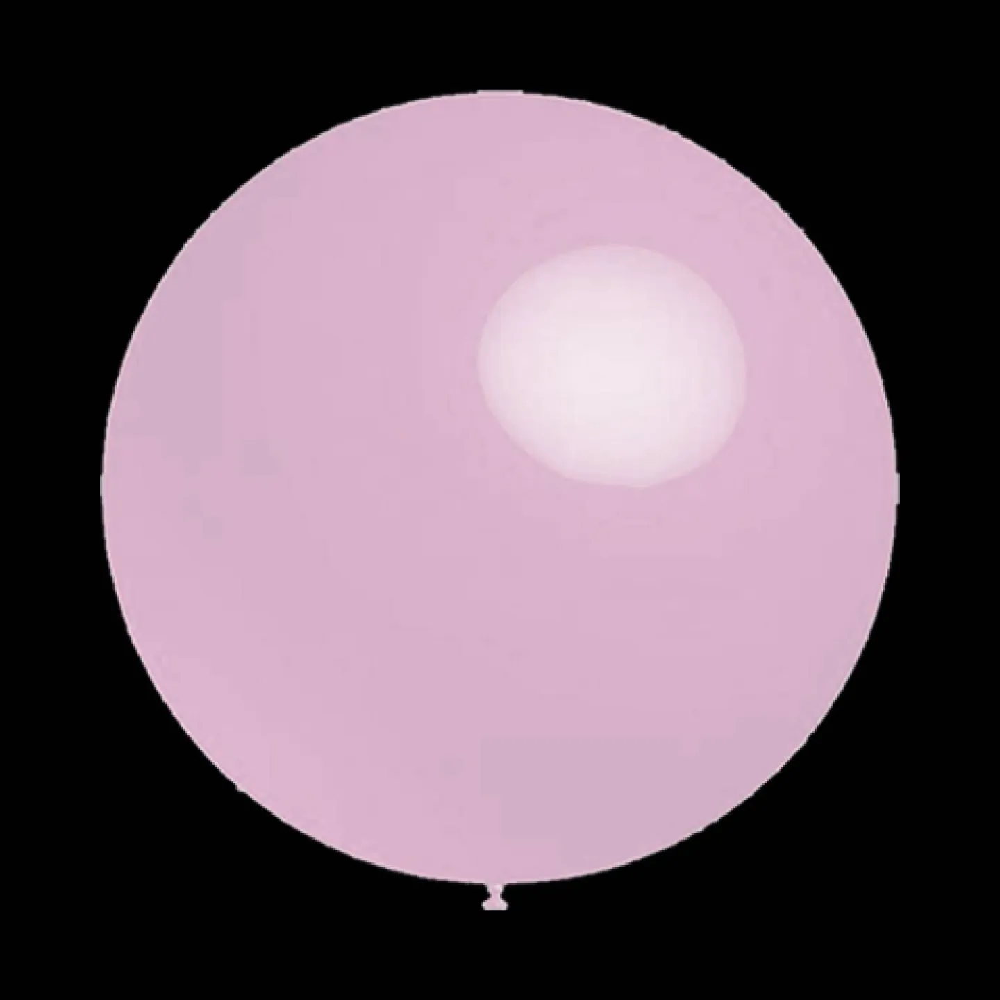 Roze ballonnen rond pastel 30cm bestelle.