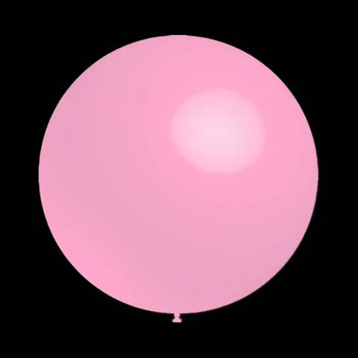 roze ballonnen metallic rond 28cm.