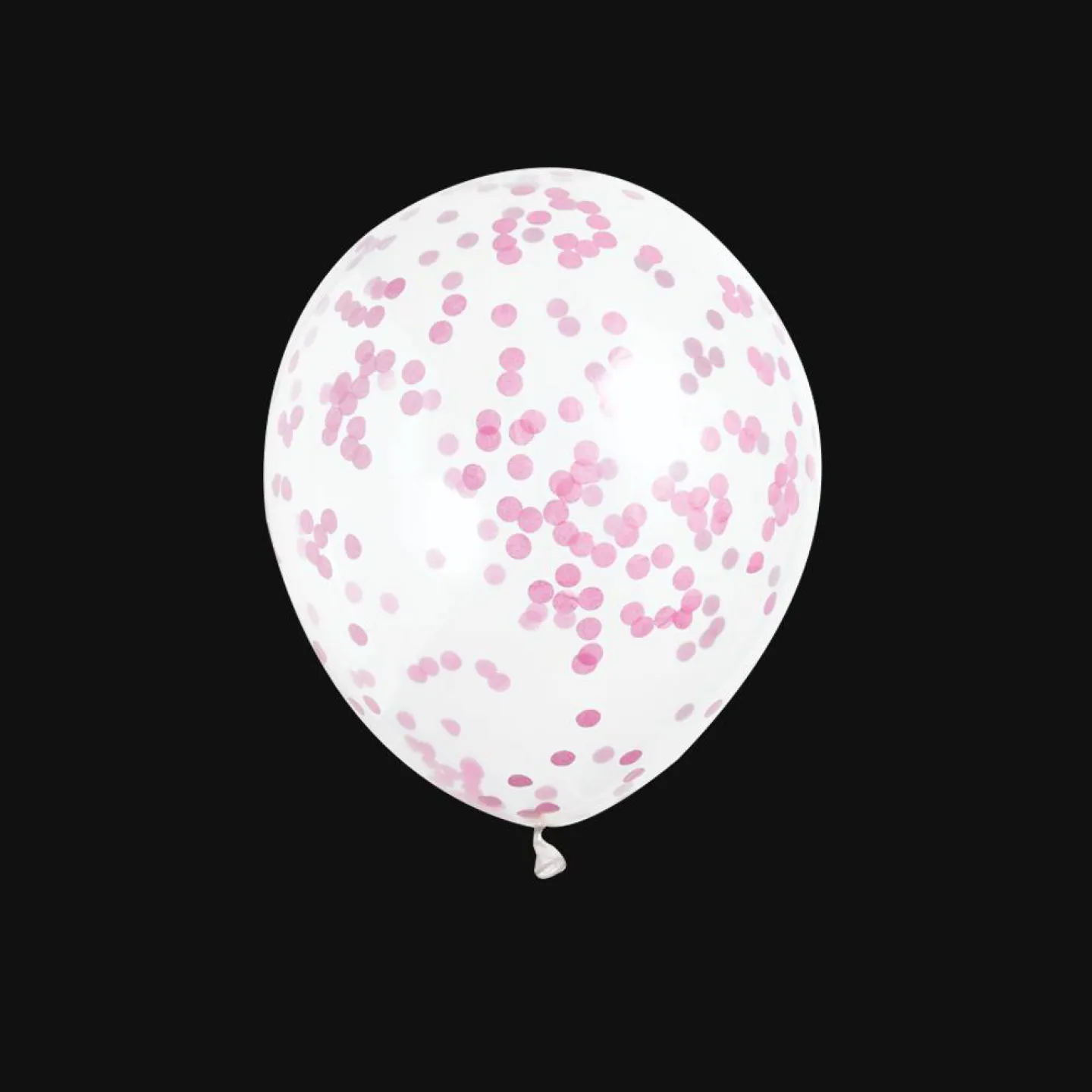 Confetti ballon roze.