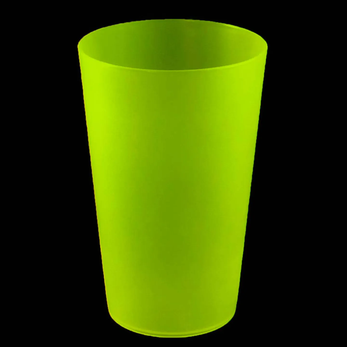 Eco kunststof glas groen.