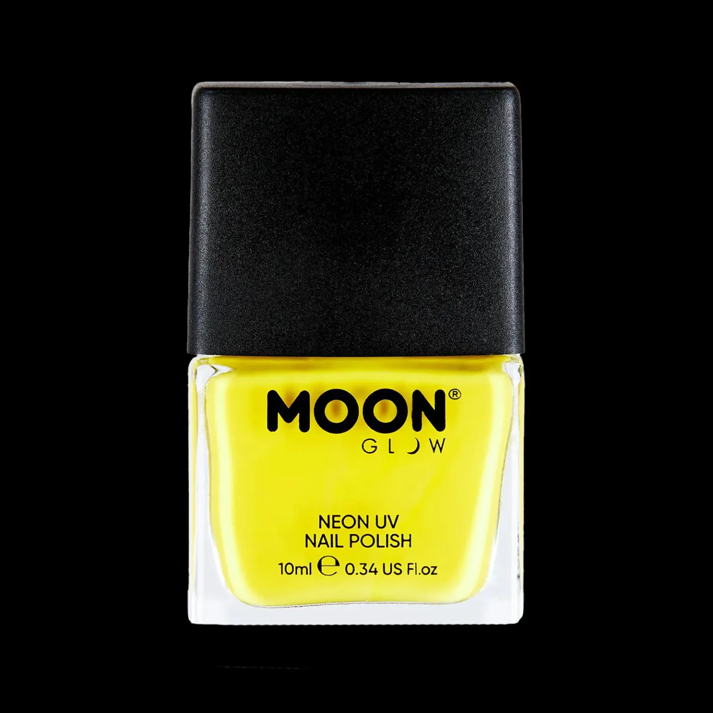 geel neon UV nagellak.