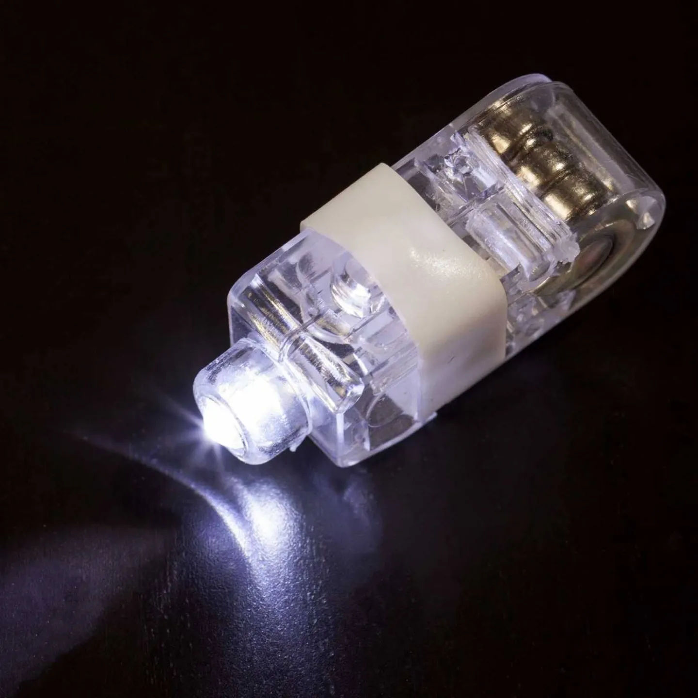 LED ringen wit vingerlampjes gadgets.