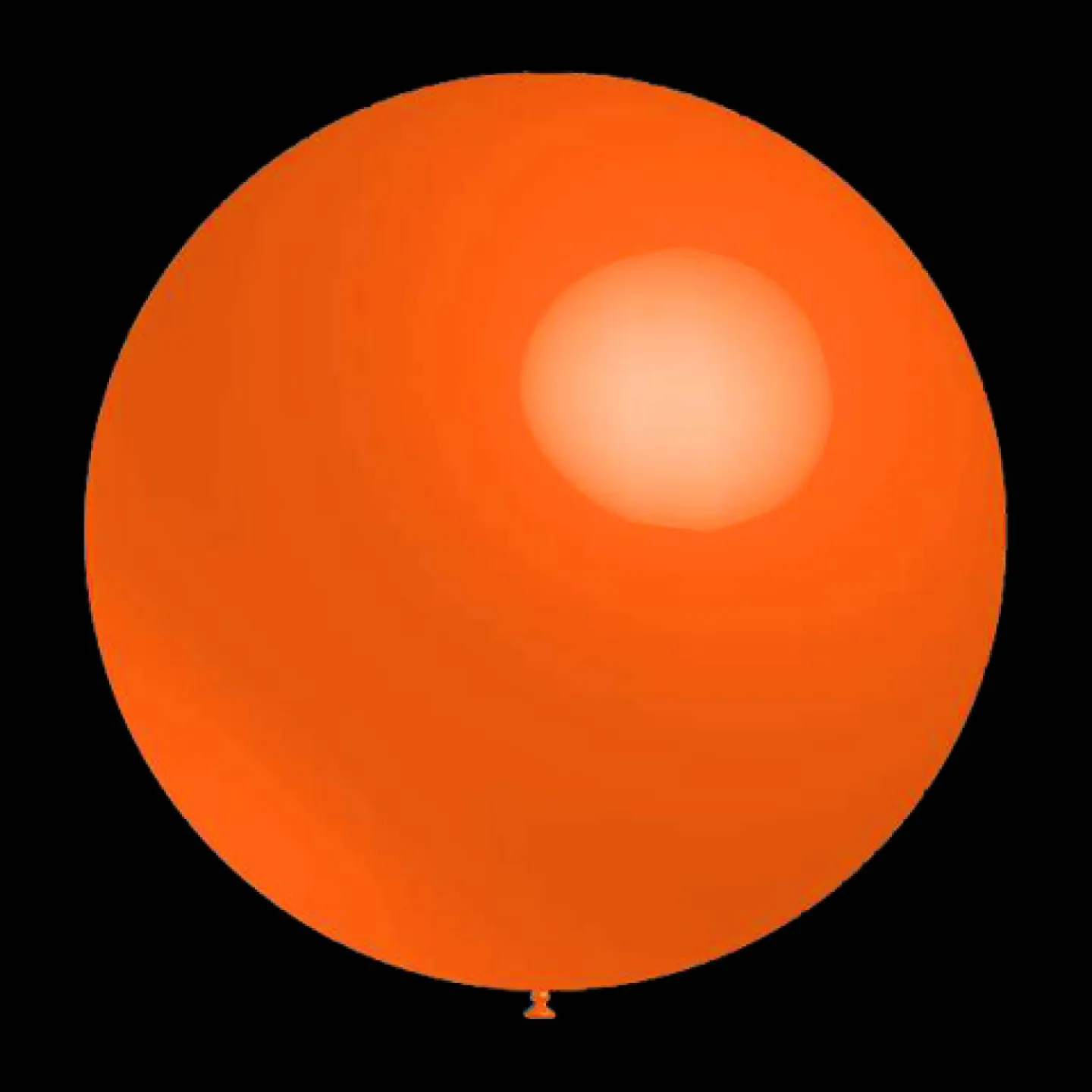 Oranje ballonnen rond 30cm.