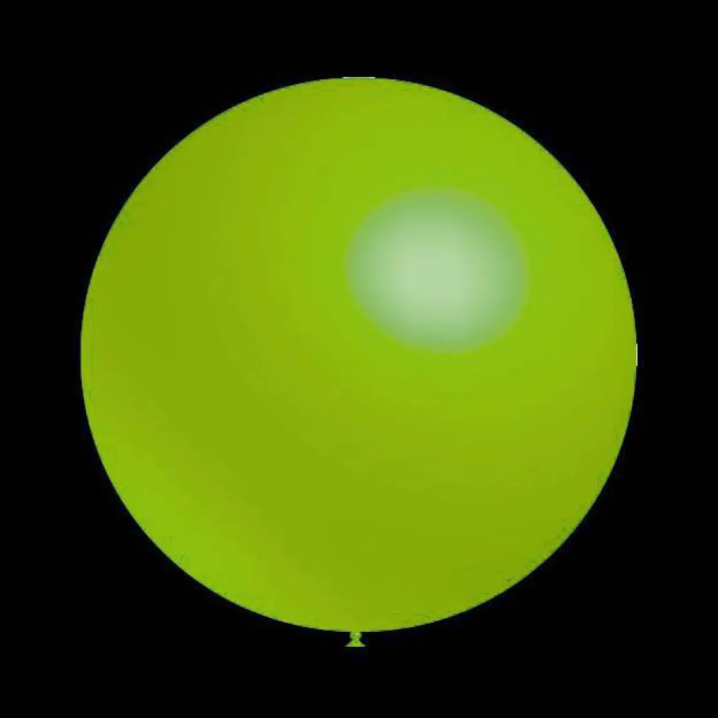 Lime groene ballonnen rond  30cm.