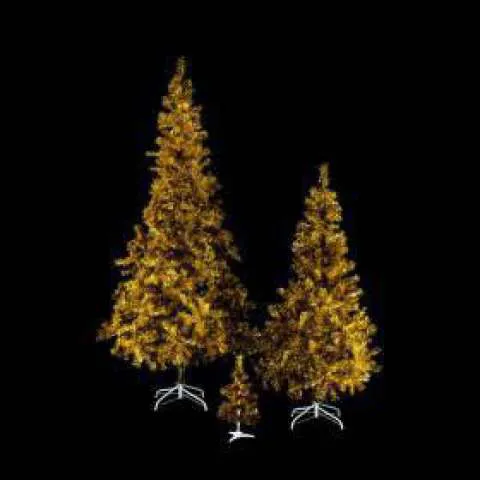Gouden kerstboom