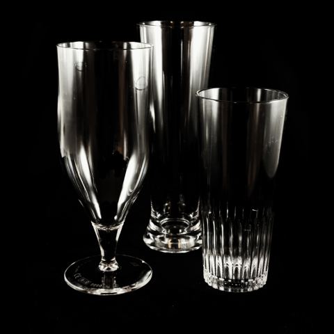 Plastic en kunststof bierglazen