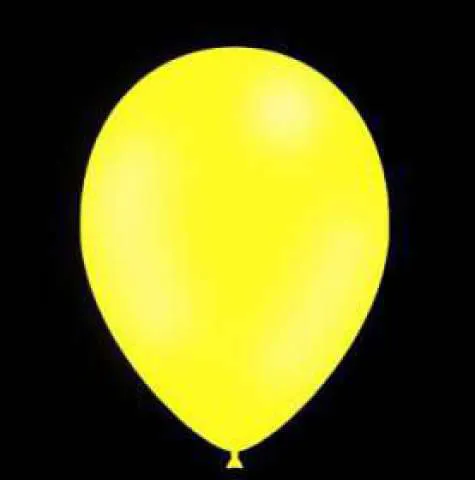 Gele ballonnen