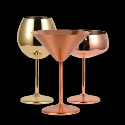 RVS cocktailglazen