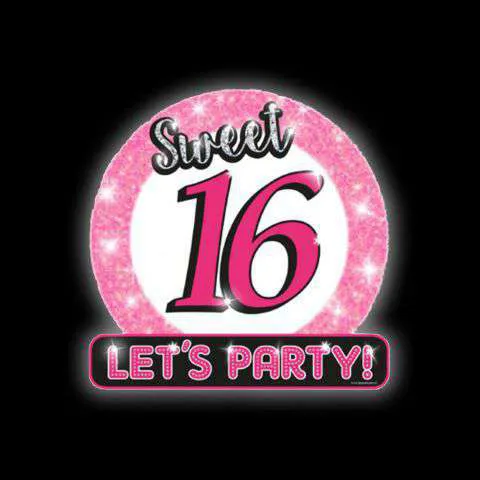 Sweet 16 versiering