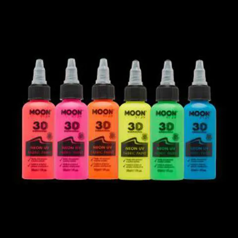 Neon UV glow verf voor textiel