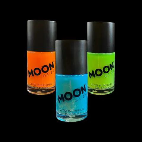 Glow in the dark nagellak, voor spectaculaire lichtgevende nagels in het donker!
