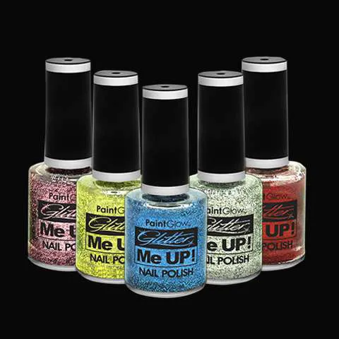 Glitter make-up nagellak