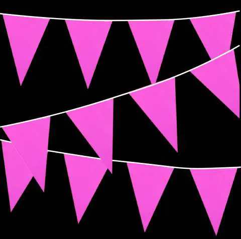 Roze versiering