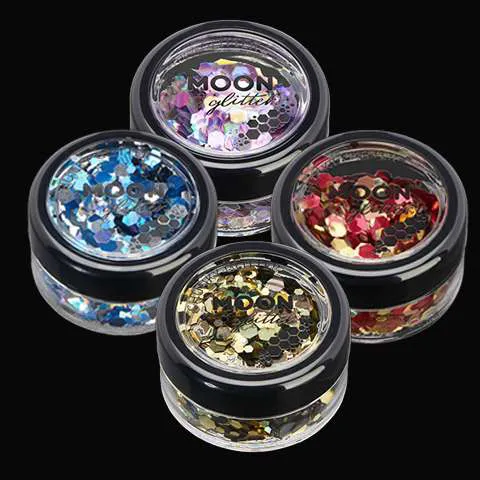 Body glitters kopen in acht verschillende kleuren