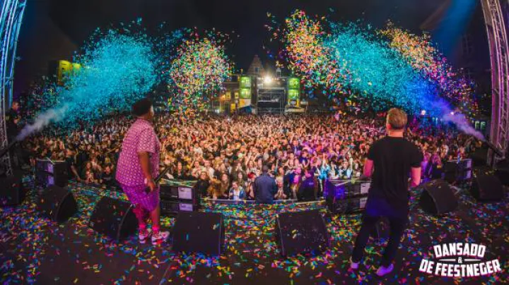 Knalfeest met Dansado en de Feestneger.