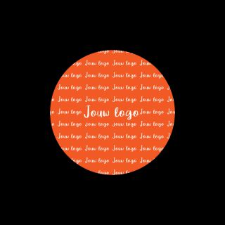 Ronde stickers met eigen logo 9,5 cm kopen