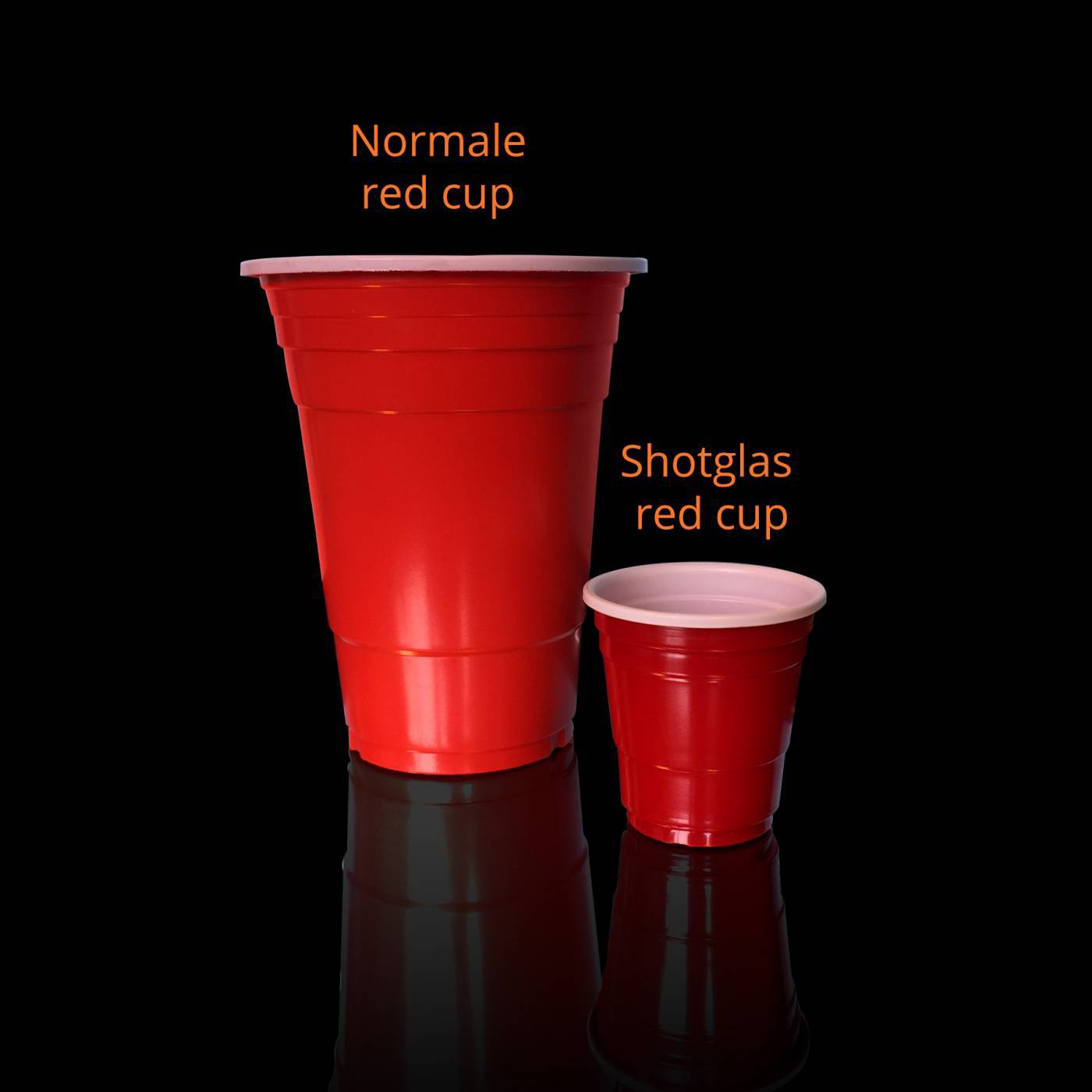 lotus eeuwig Bereid Red cups shotglaasjes kopen? | De Horeca Bazaar