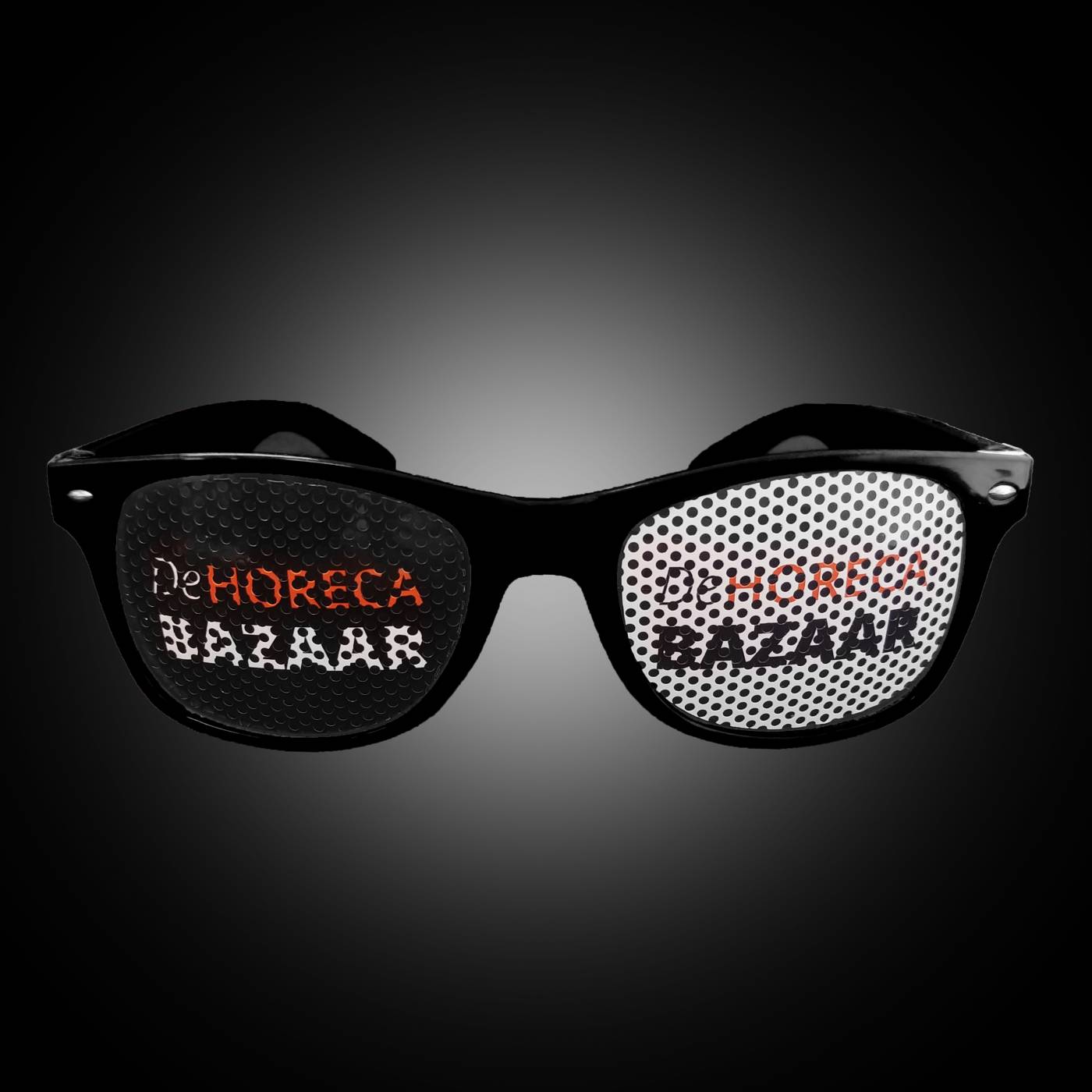 Festival zonnebril met eigen opdruk? De horeca Bazaar