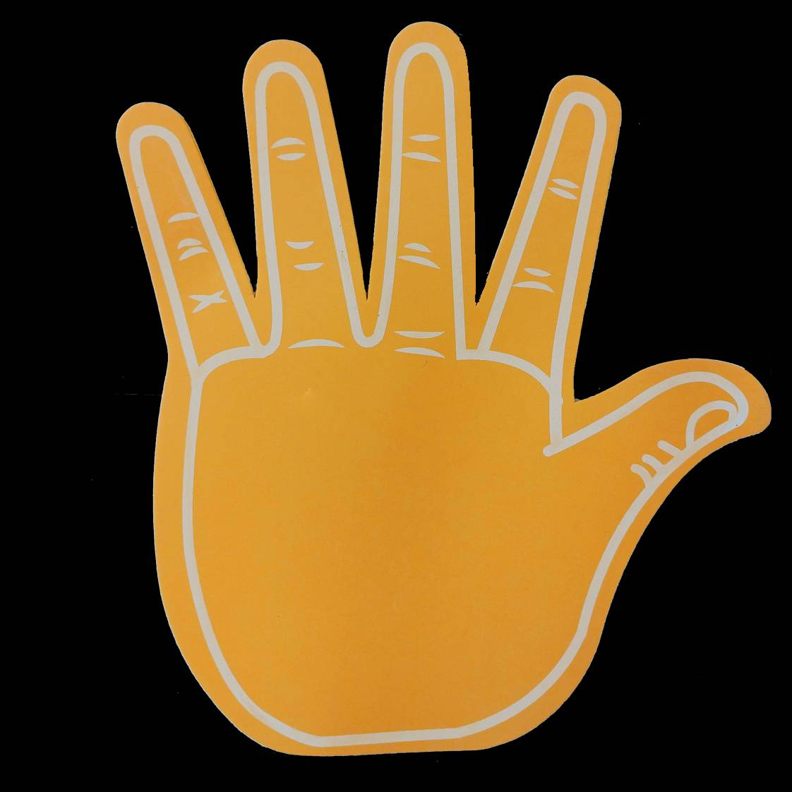 Goedkope grote foam hand high five