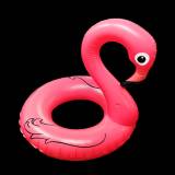 Opblaas flamingo zwemband