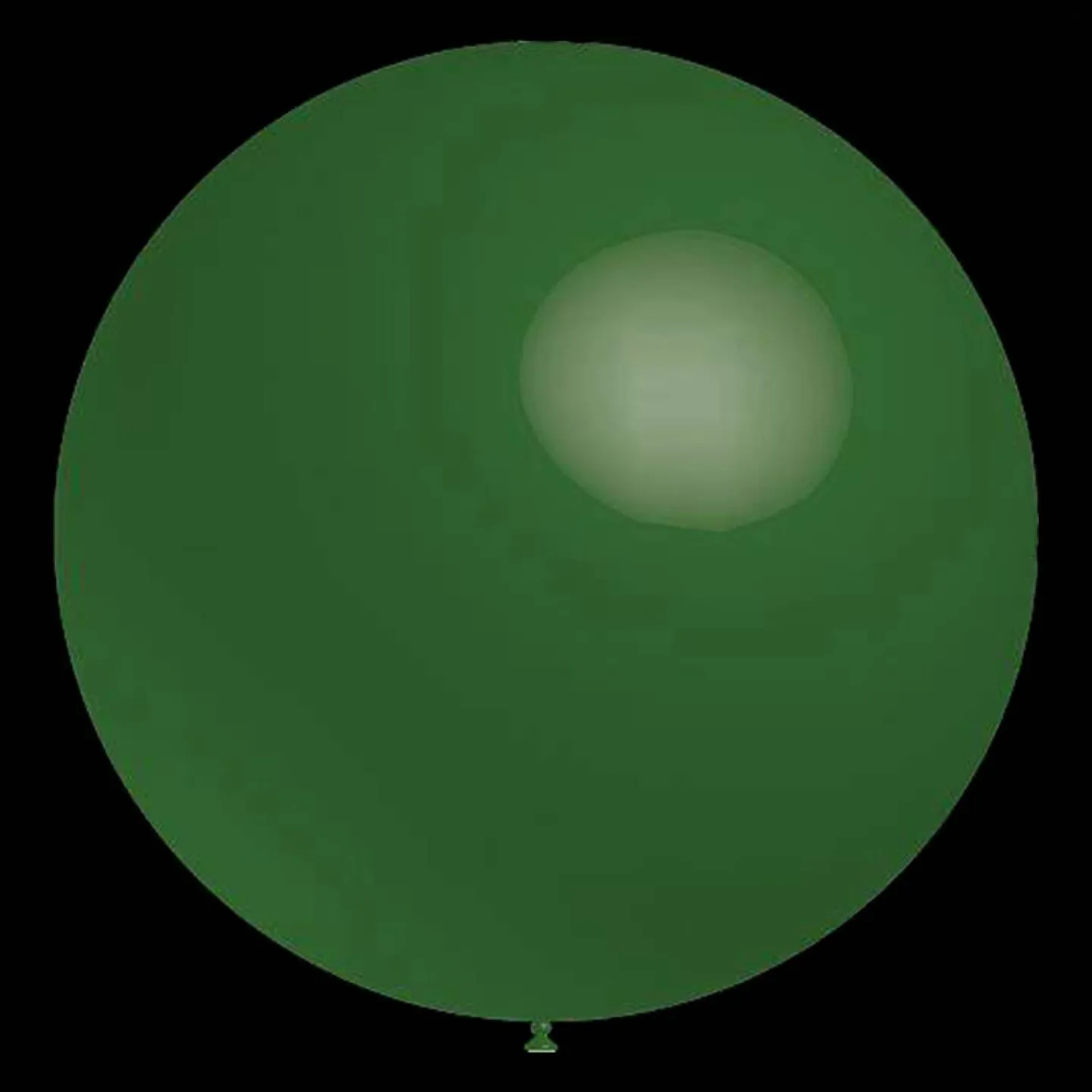 Donkergroene ballonnen 91cm.