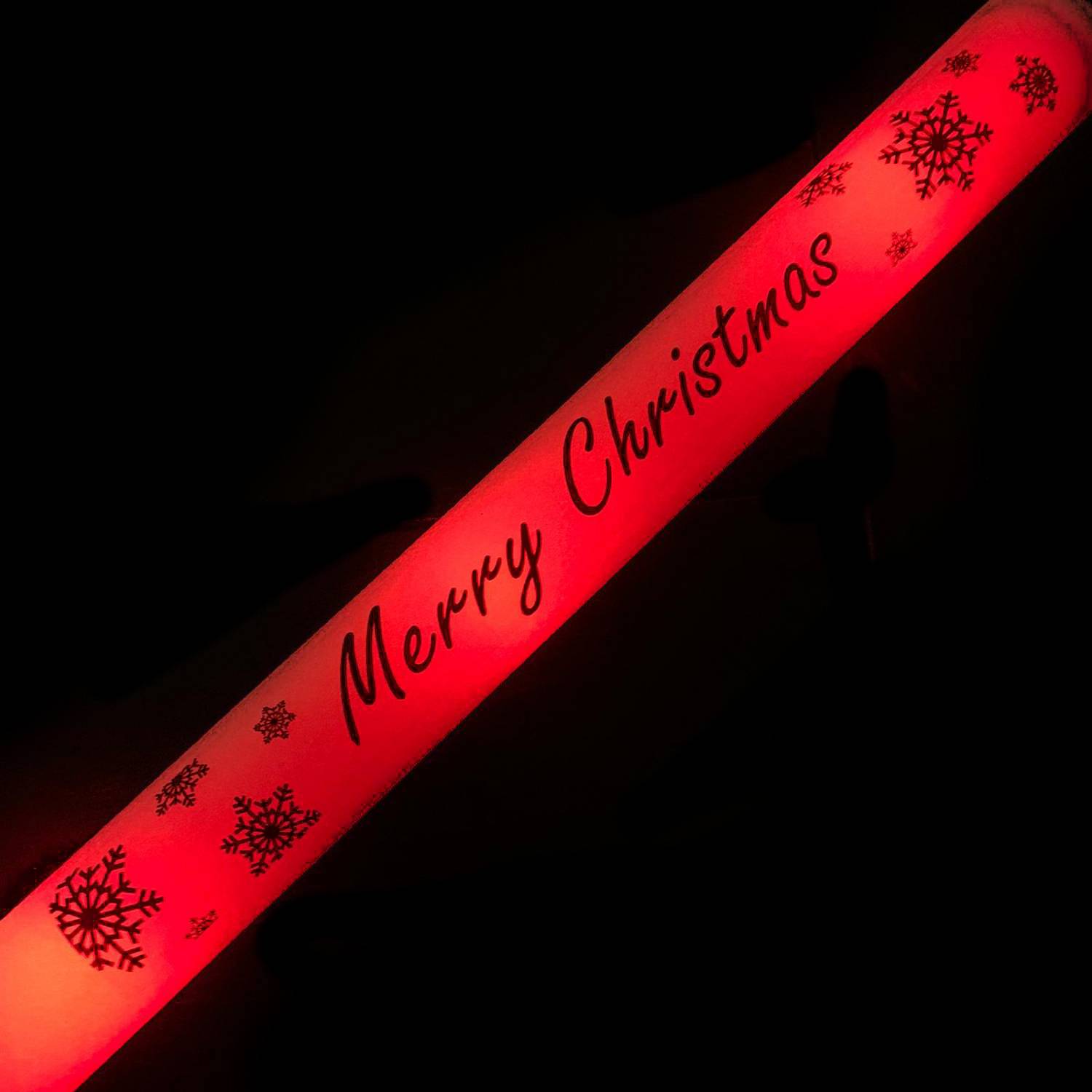 Led foam sticks merry christmas bestellen