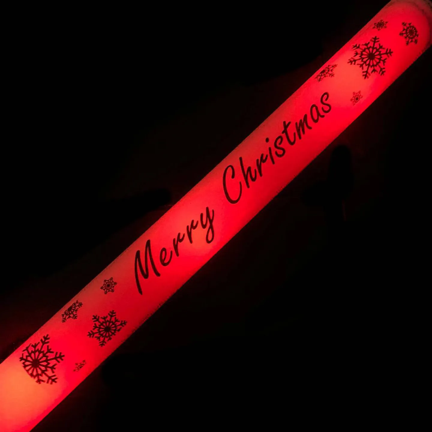 Led foam sticks merry christmas bestellen.