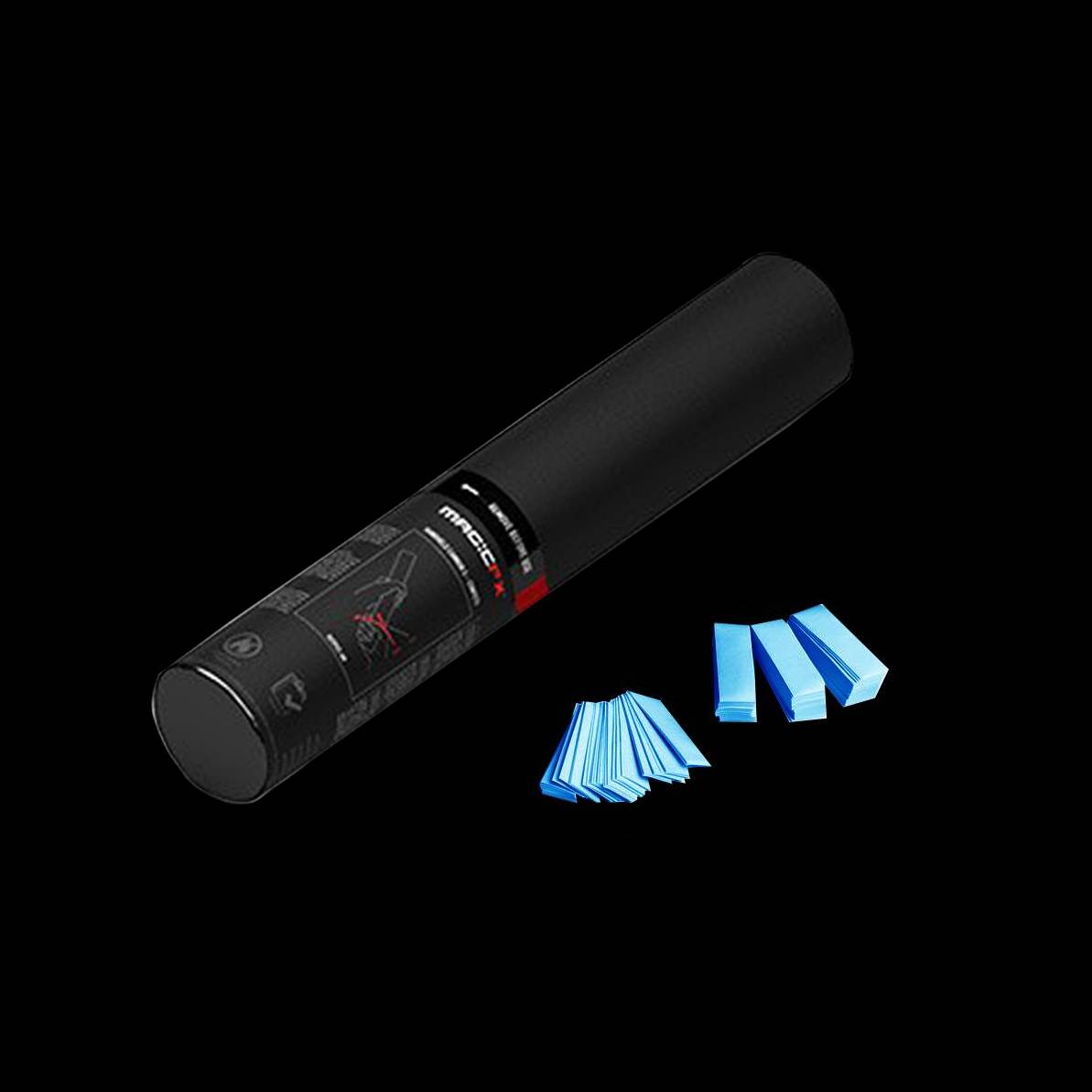 confetti shooter MagicFX lichtblauw