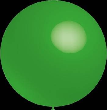 Vastelaovend mega ballon groen