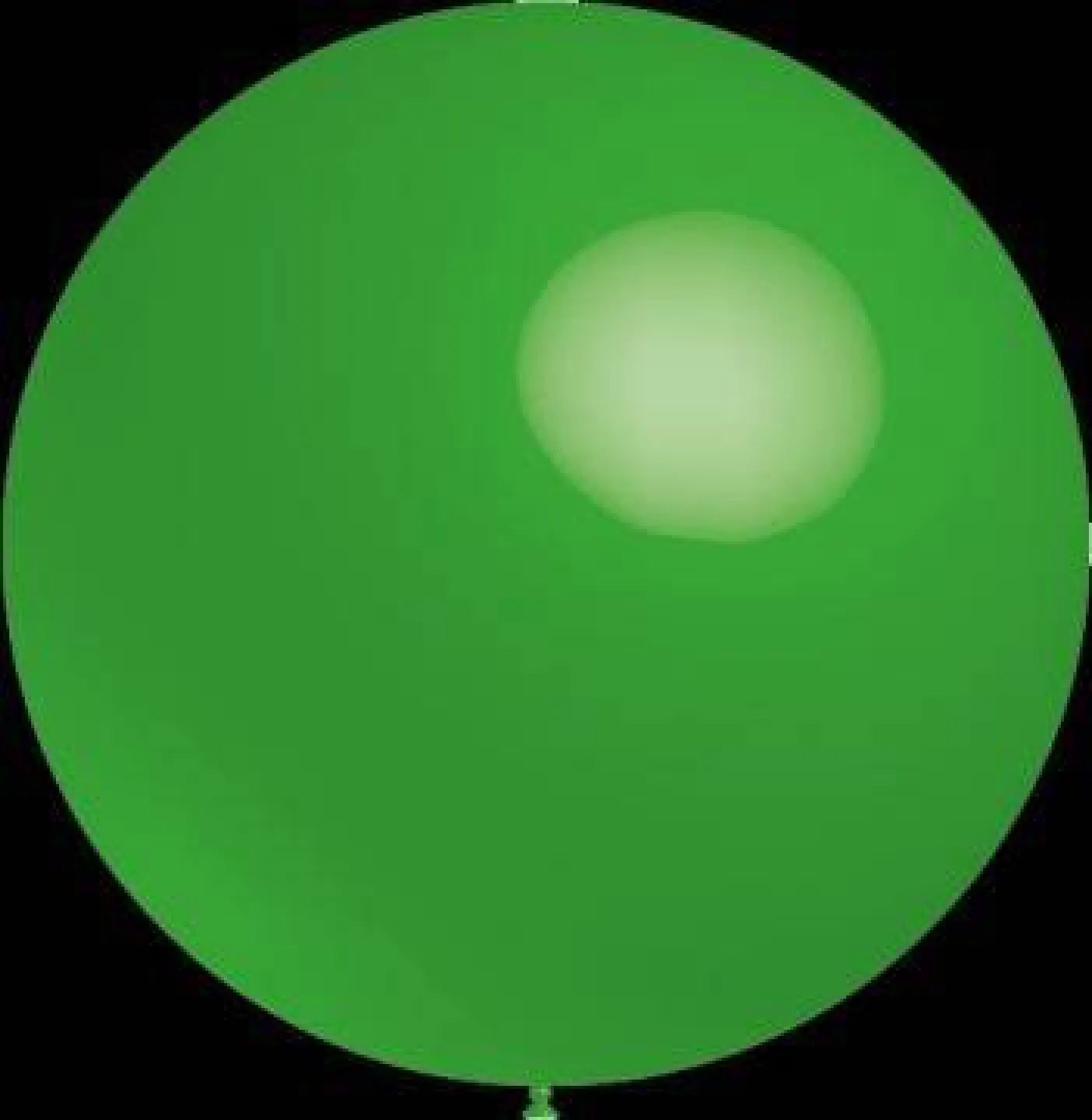Vastelaovend mega ballon groen.