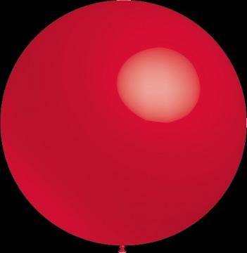 Vastelaovend mega ballon rood