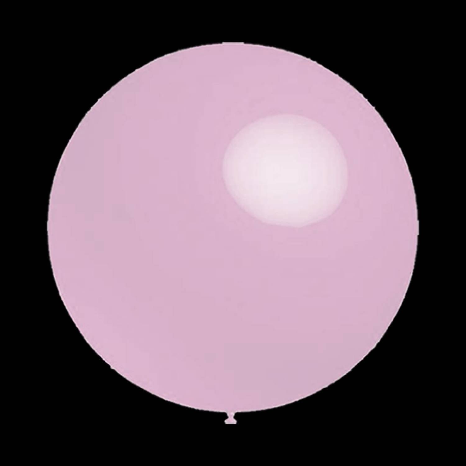 Roze ballonnen rond pastel 30cm bestellen