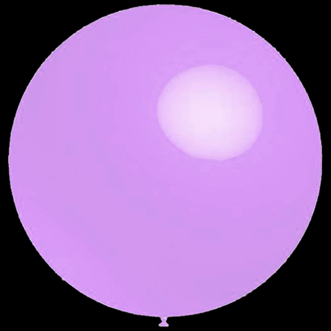 Paarse ballonnen - Pastel 91cm