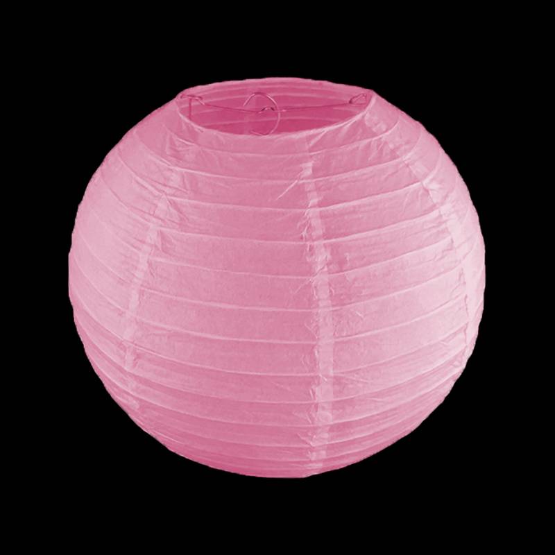 grote roze lampion