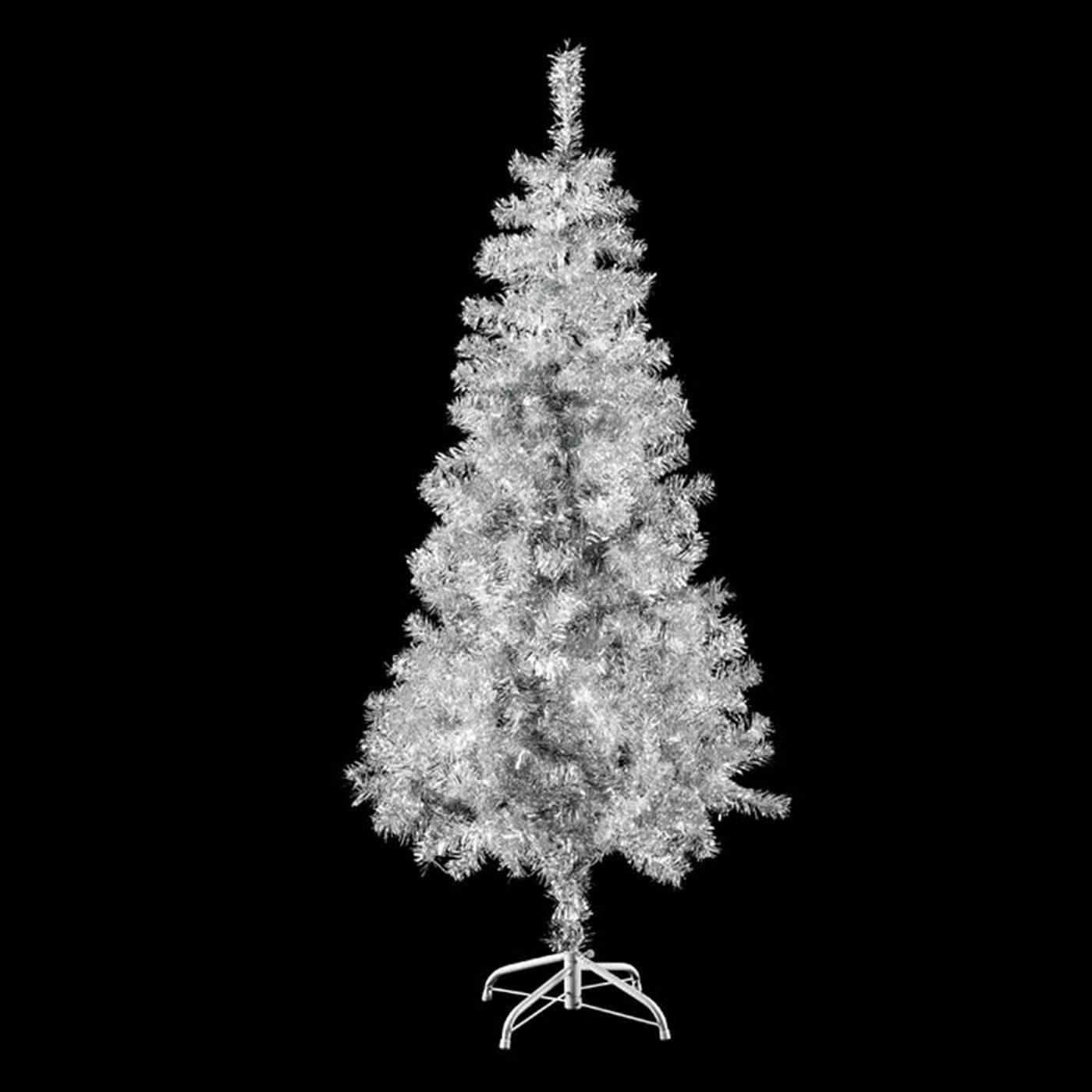 Goedkope zilveren kerstboom 150cm