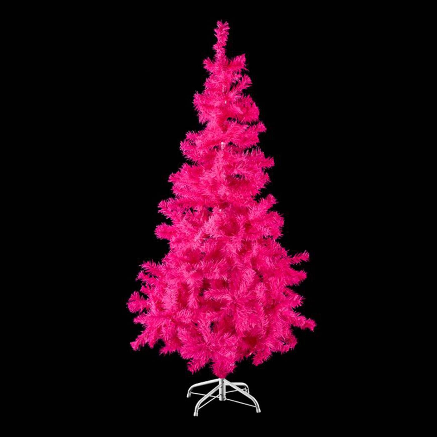 Goedkope fuchsia kerstboom 150cm kopen