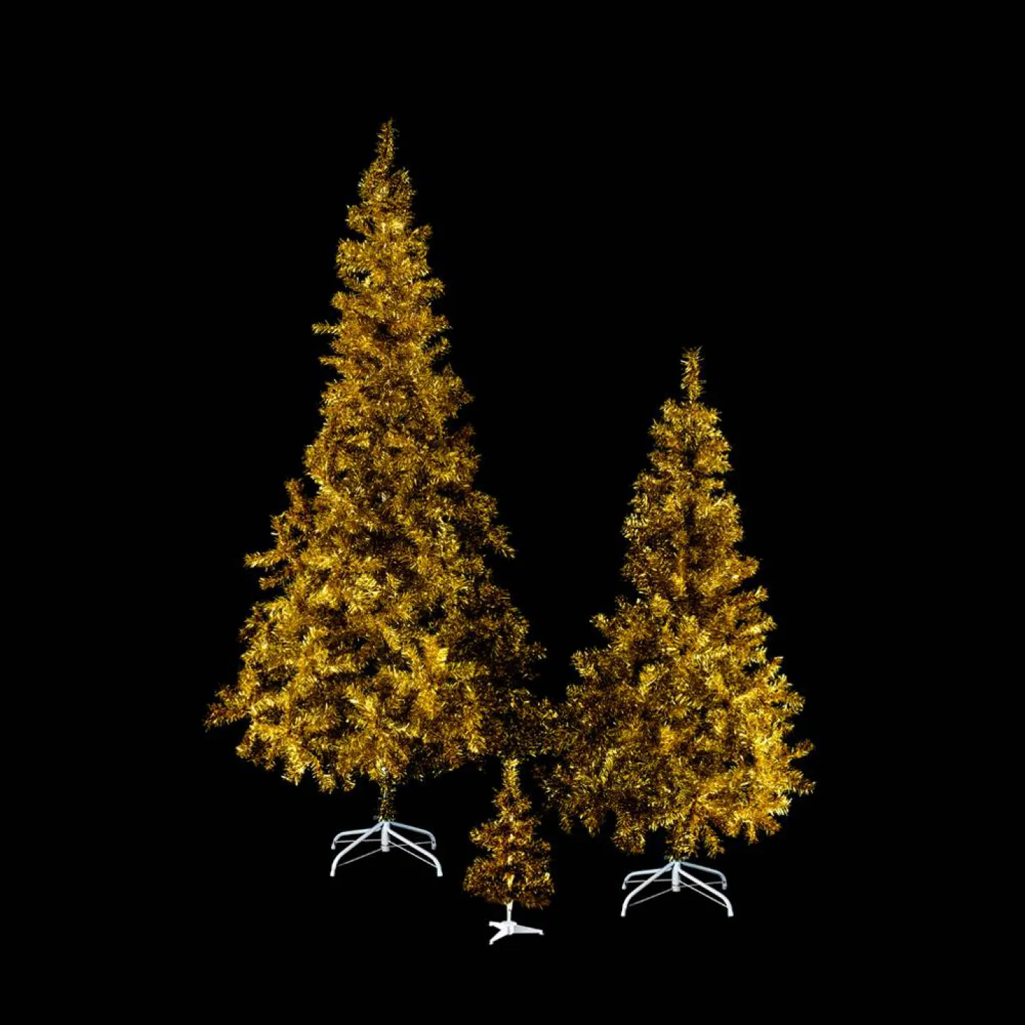 kunstkerstboom goud klein.