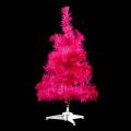Kleine roze kerstboom 45cm kopen