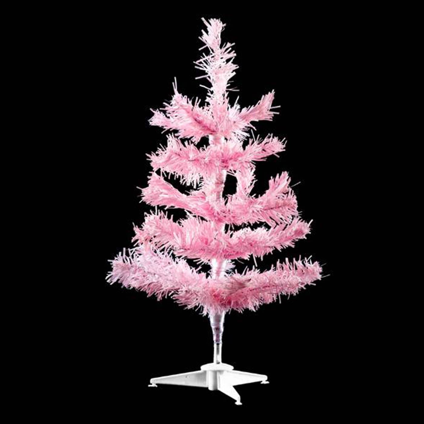 Kleine baby roze kerstboom 45cm kopen