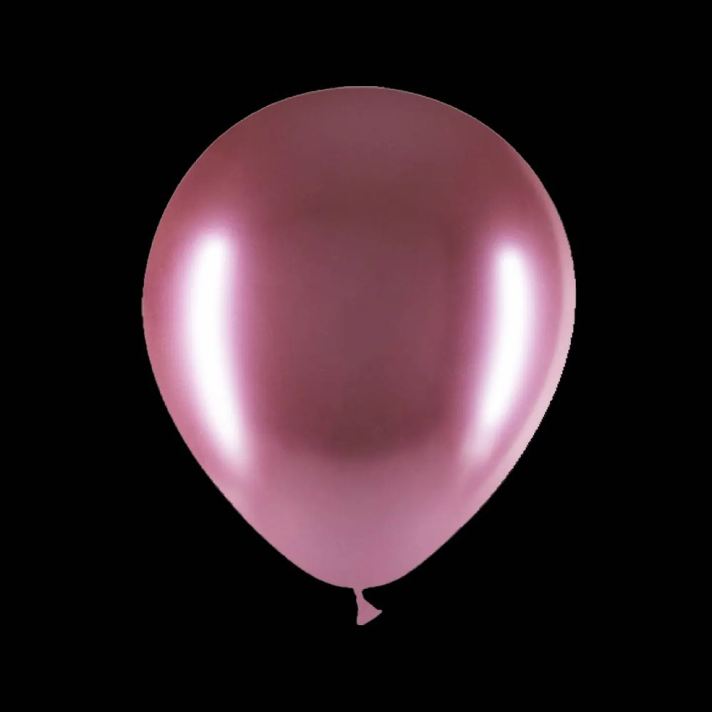 Deco ballonnen - 30cm - Chrome roze.
