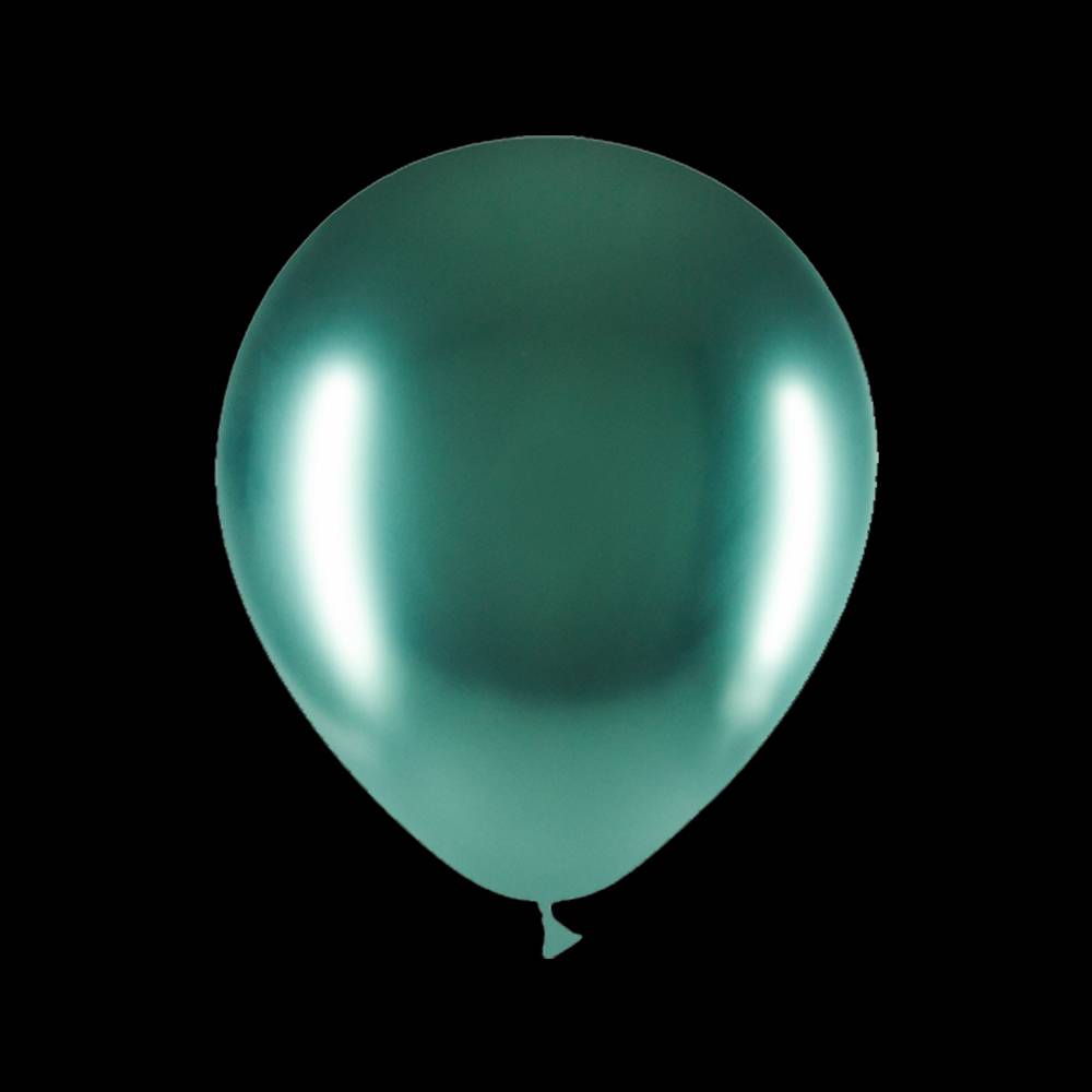 Deco ballonnen - 30cm - Chrome groen