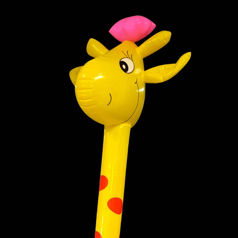 Giraffe stick opblaas