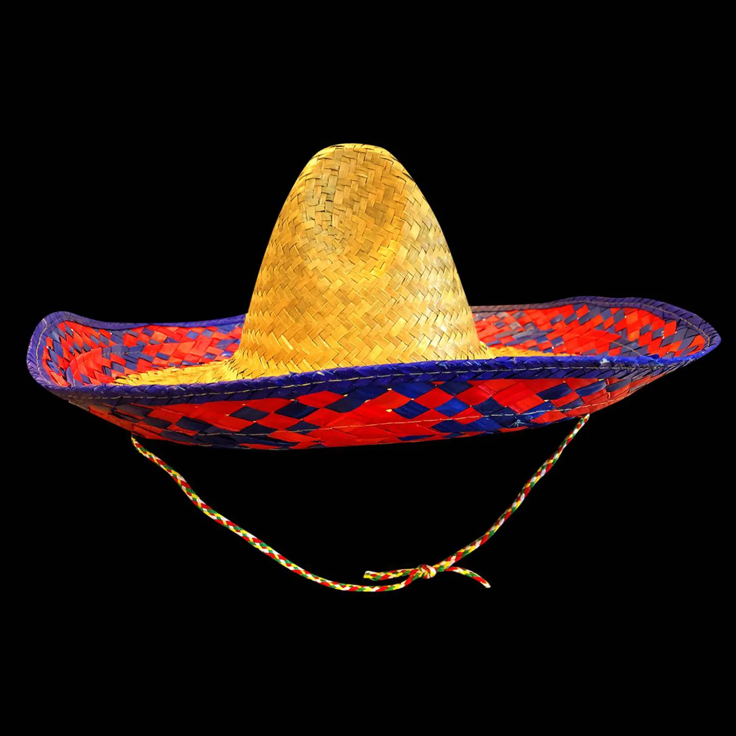 rieten sombrero.