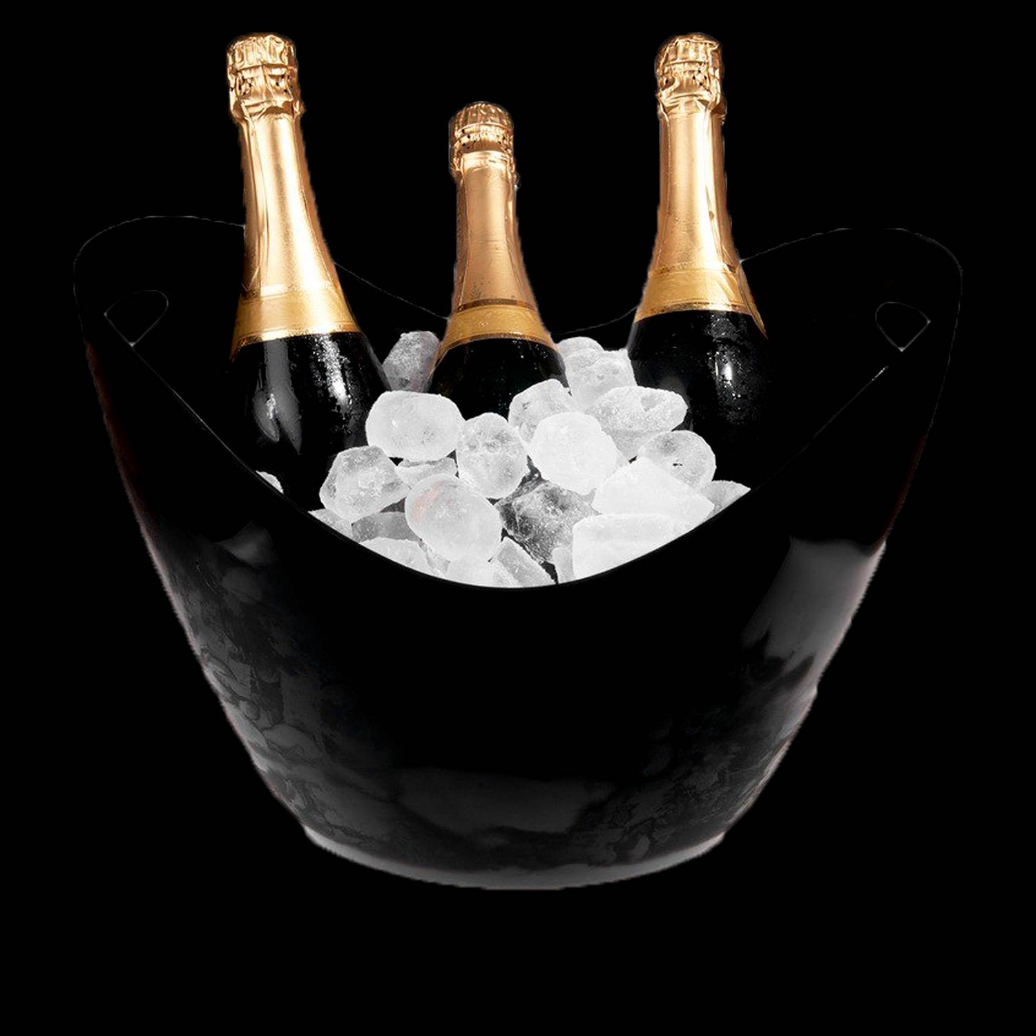 Champagne- en wijnkoeler  zwart 7L kopen