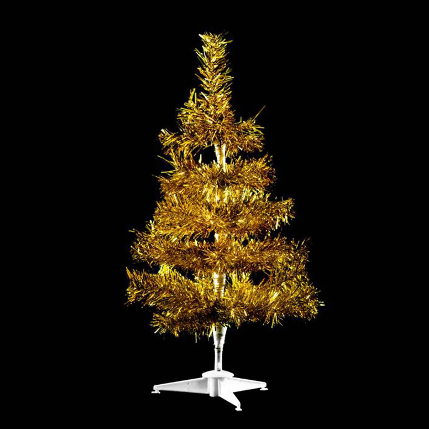 Kleine gouden kerstboom 45cm kopen.